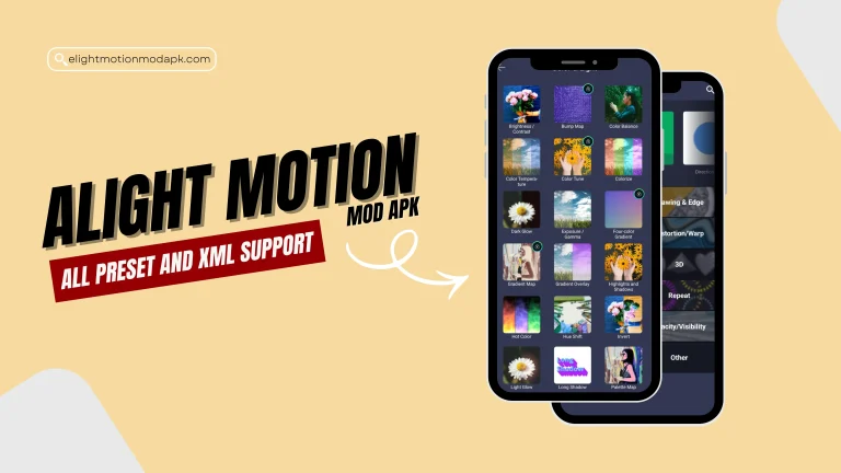 Alight Motion Preset and XML Support